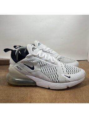 Nike Air Max 270 Women's Size 9 Running Shoes White Black